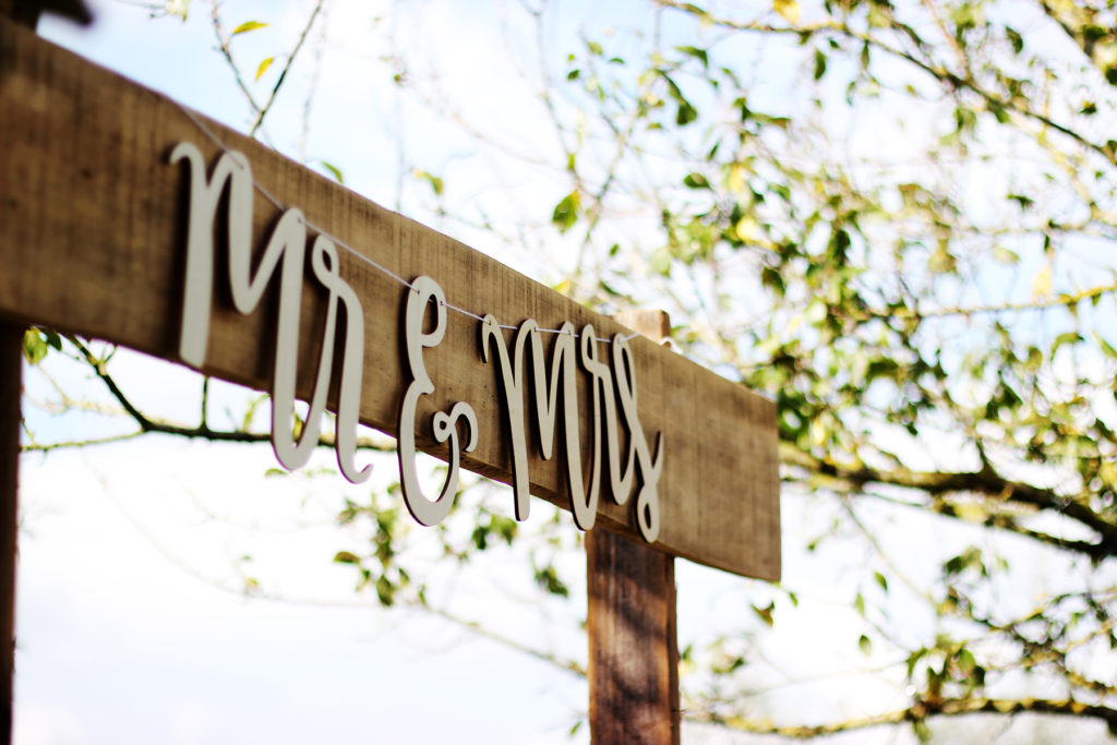 Great Reasons You Should Plan An Intimate Weddings wedding signage 2