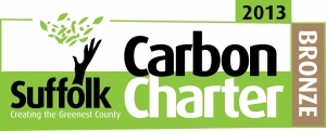 Seckford Hall Hotel has recently been award The Suffolk Carbon Charter (Bronze Level) 2