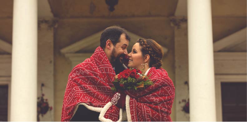 Couple in Blanket