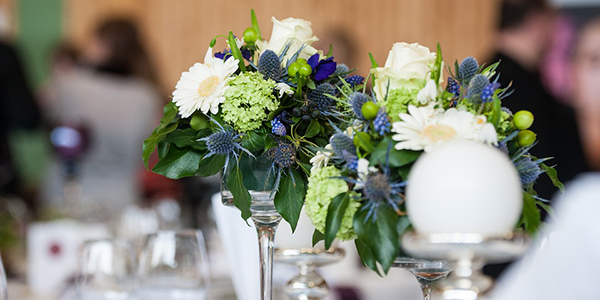 Thistle wedding flowers