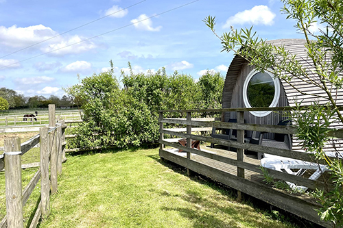 lee wick farm glamping pod