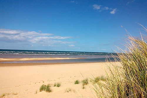 holkham bay beach east anglia