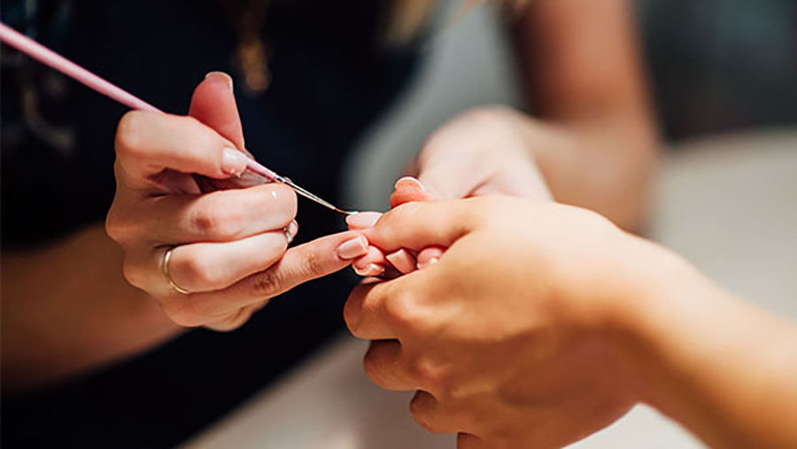 Spa Treatments at Seckford Hall nail treatment 5