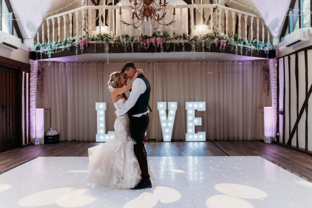 First dance at Seckford Hall