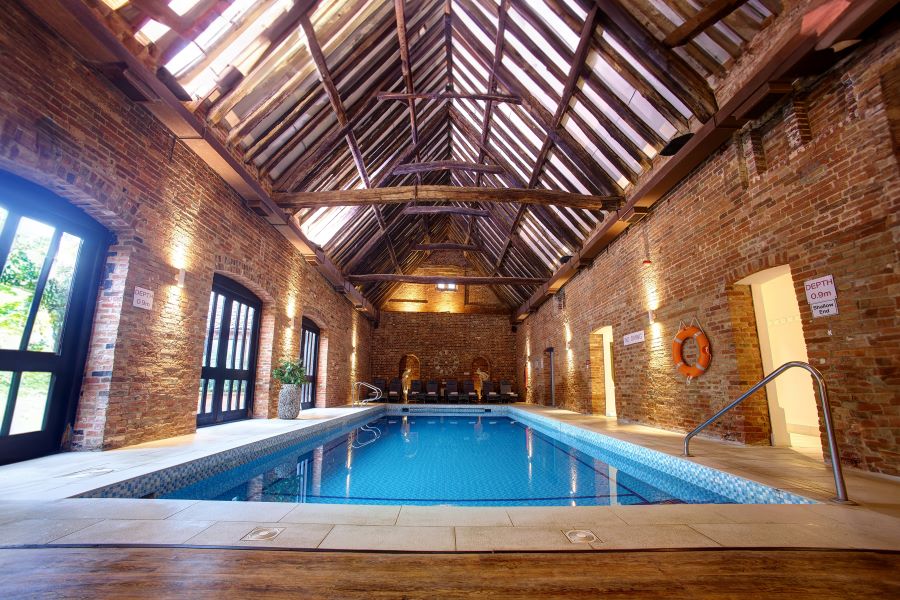 Swimming pool at Seckford Hall