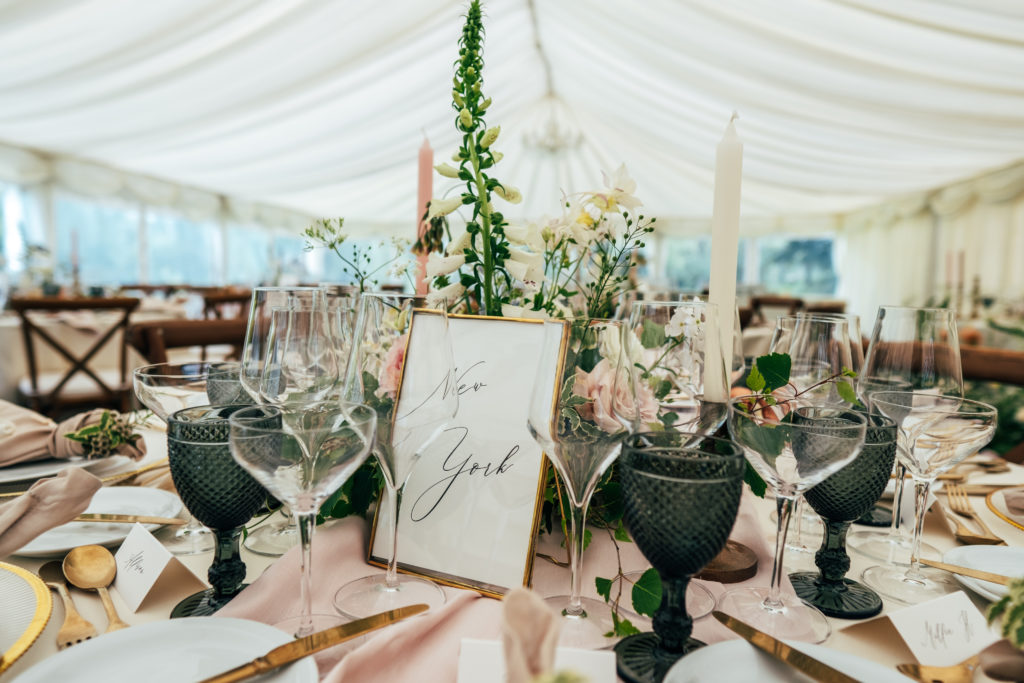 wedding table decor